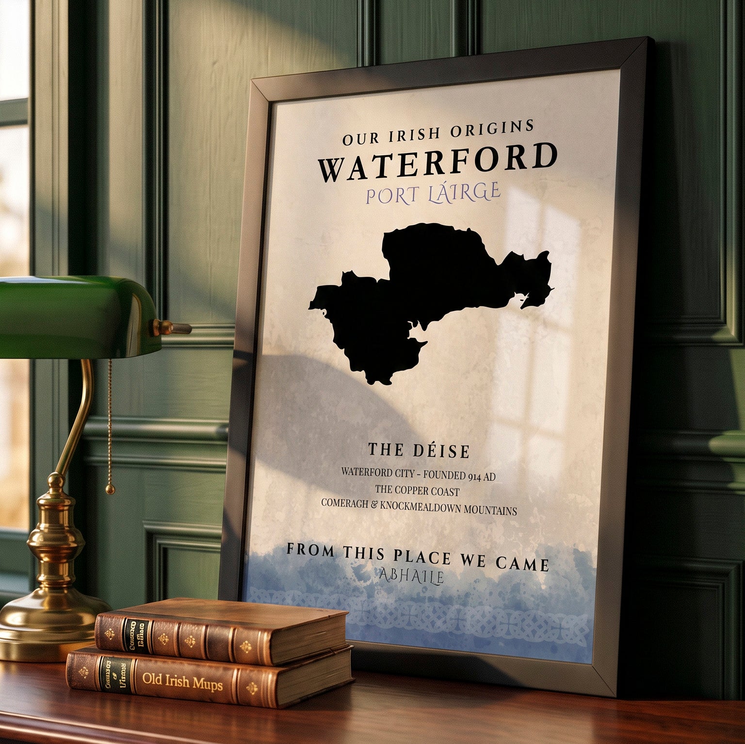 Waterford Celtic Motif Print (The Déise)