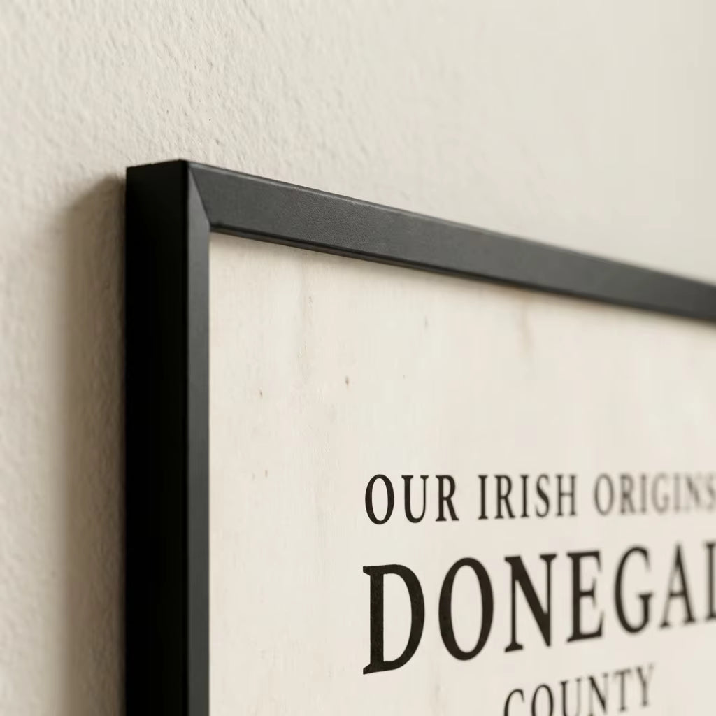 Down Ireland Print (The Mourne County) – Irish County Wall Art Poster.