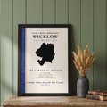 Wicklow Origins County Colors Print (The Garden of Ireland)