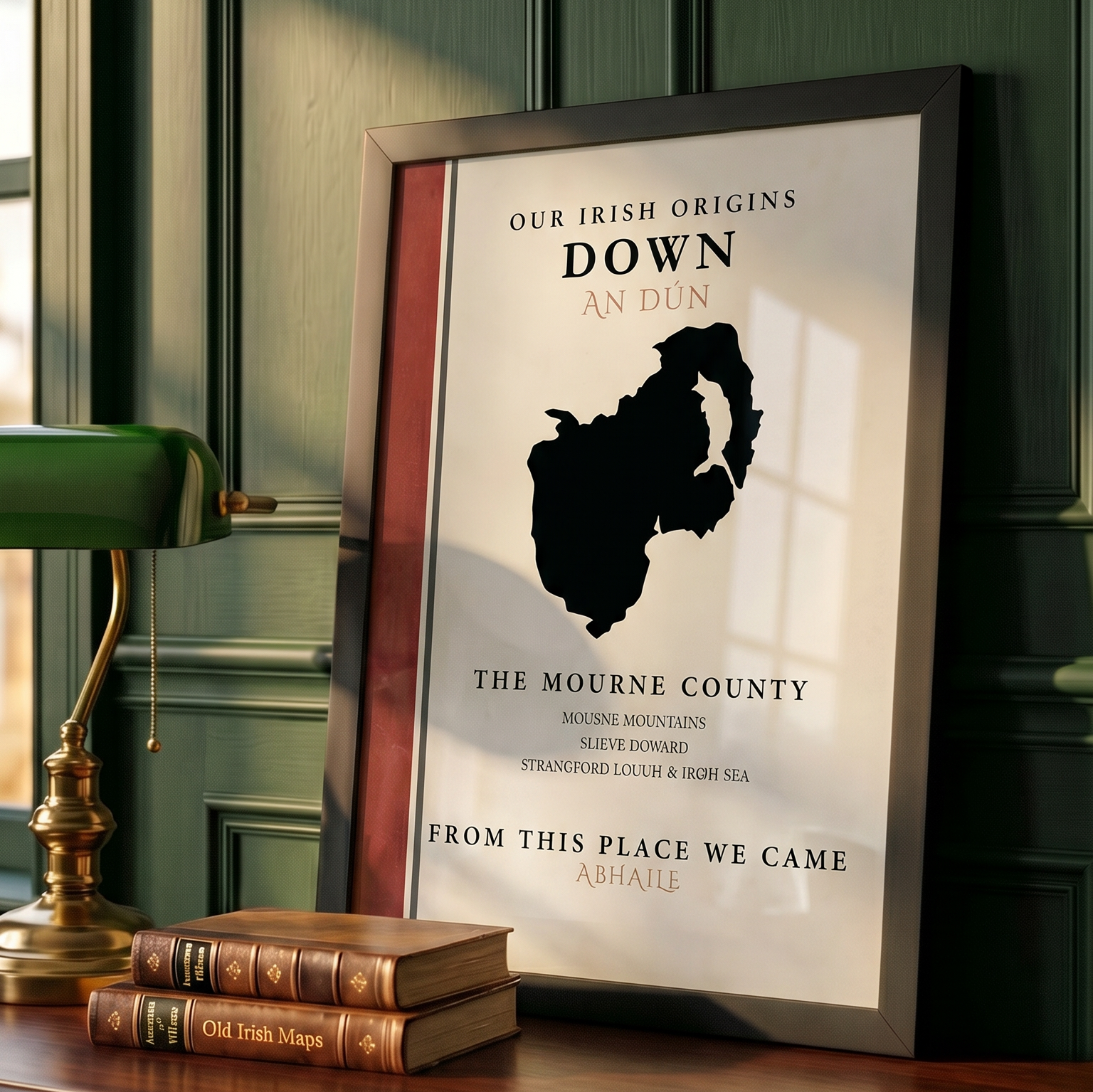Down County Colors Print (The Mourne County)