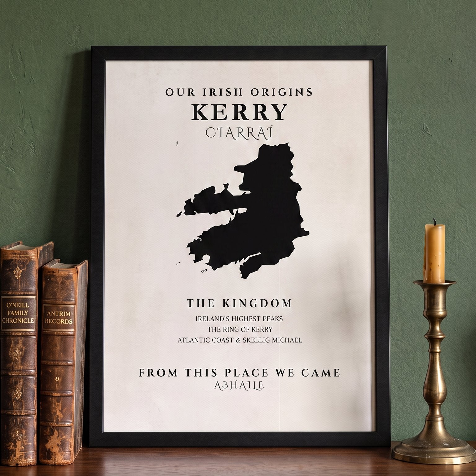 Kerry Original Print – The Kingdom | Framed or Unframed Irish Wall Art