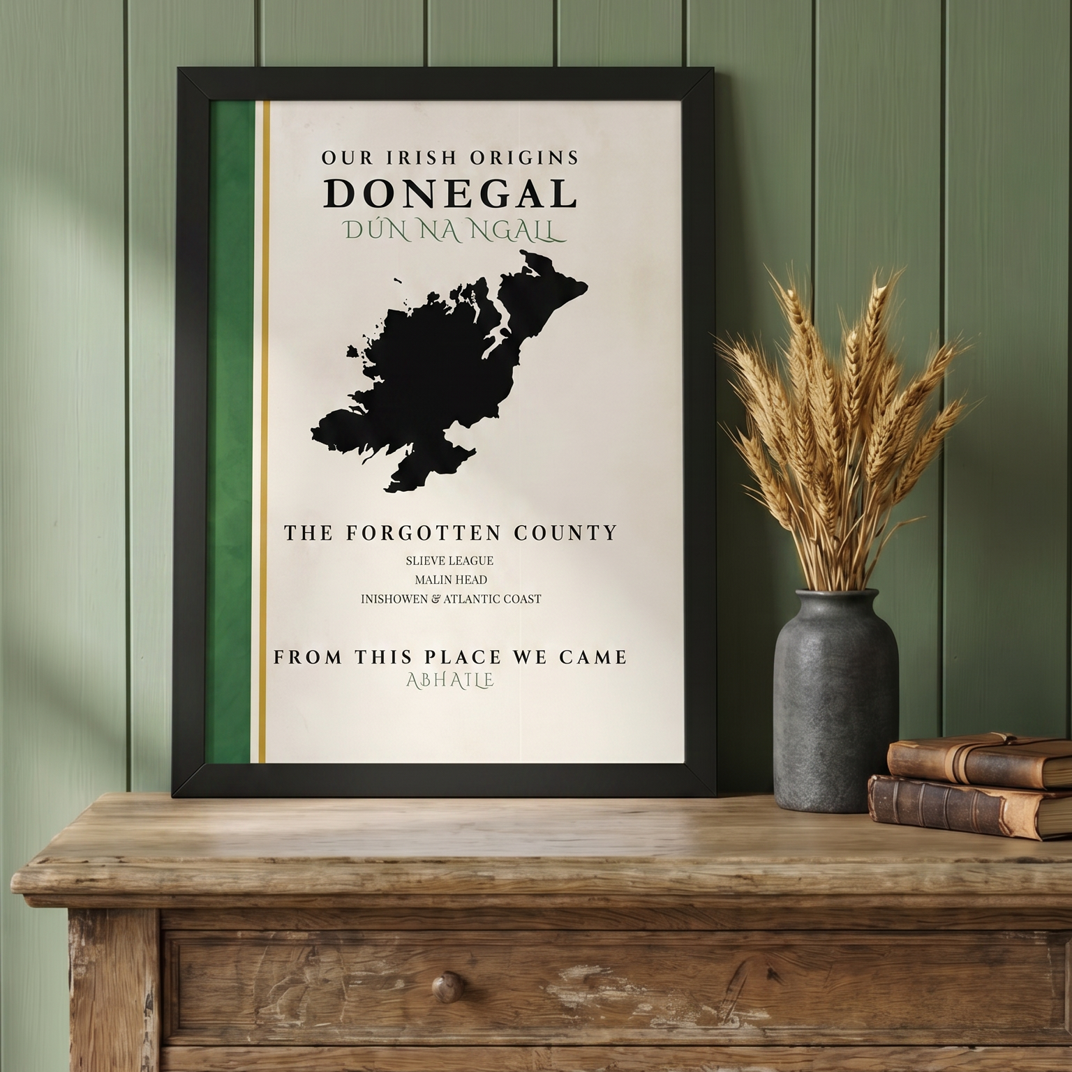Donegal County Colors Print (The Forgotten County)