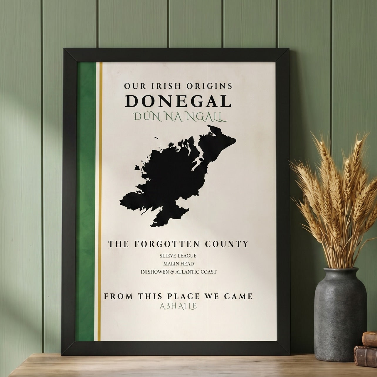Donegal County Colors Print (The Forgotten County)