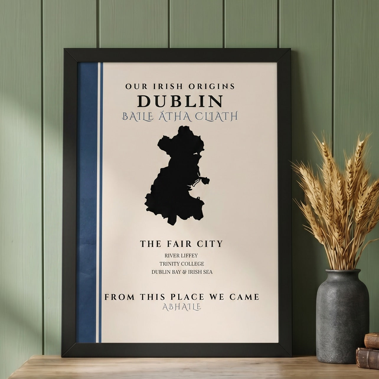 Dublin County Colors Print (The Fair City)