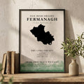 Fermanagh Celtic Motif Print (The Lake County)