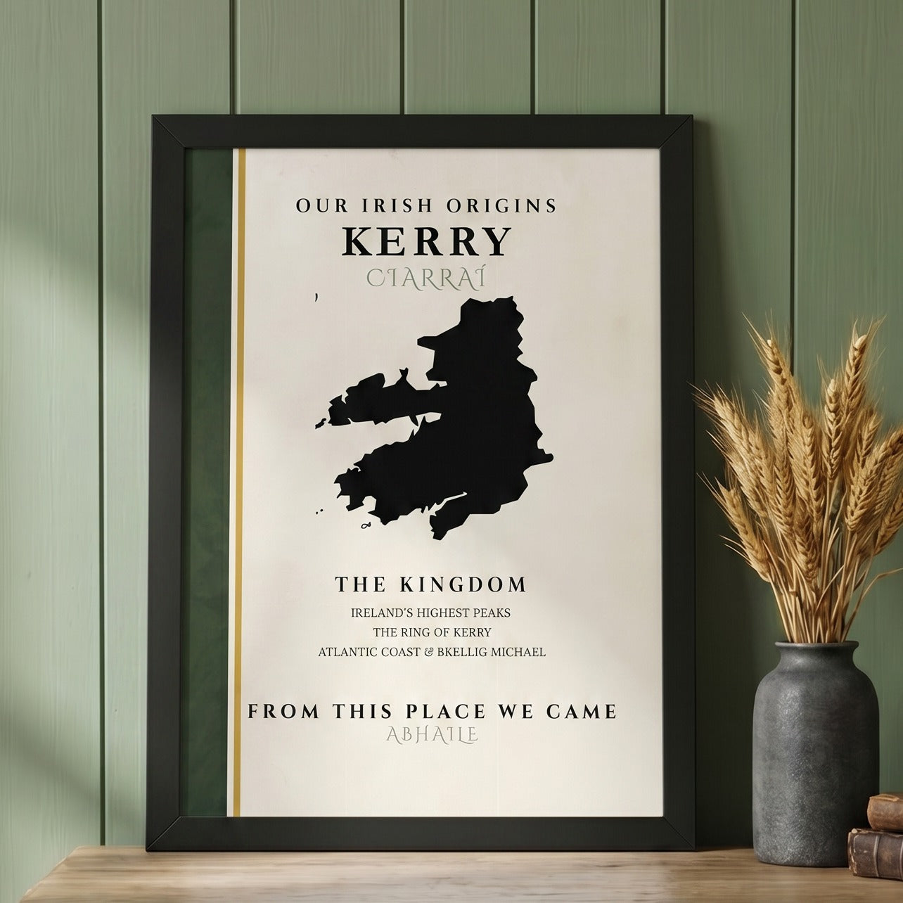 Kerry County Colors Print  (The Kingdom)