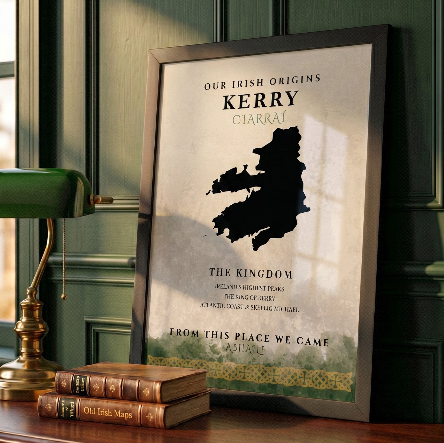 Kerry Celtic Motif Print (The Kingdom)