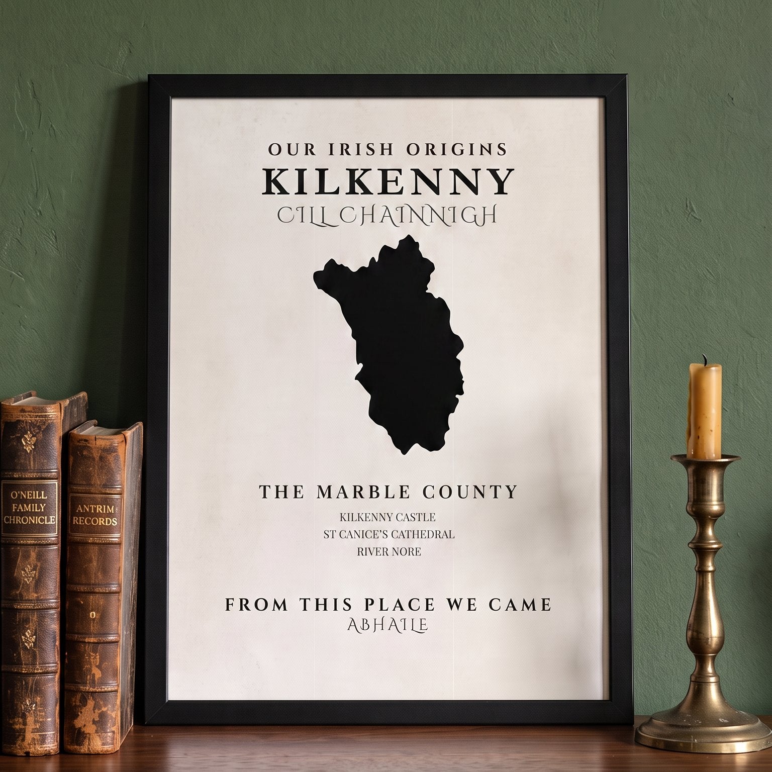 Kilkenny Original Print – The Marble County | Framed or Unframed Irish Wall Art
