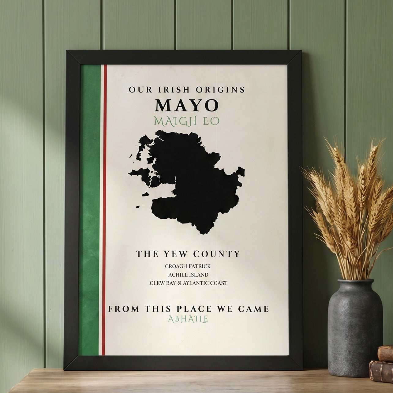 Mayo County Colors Print (The Yew County)