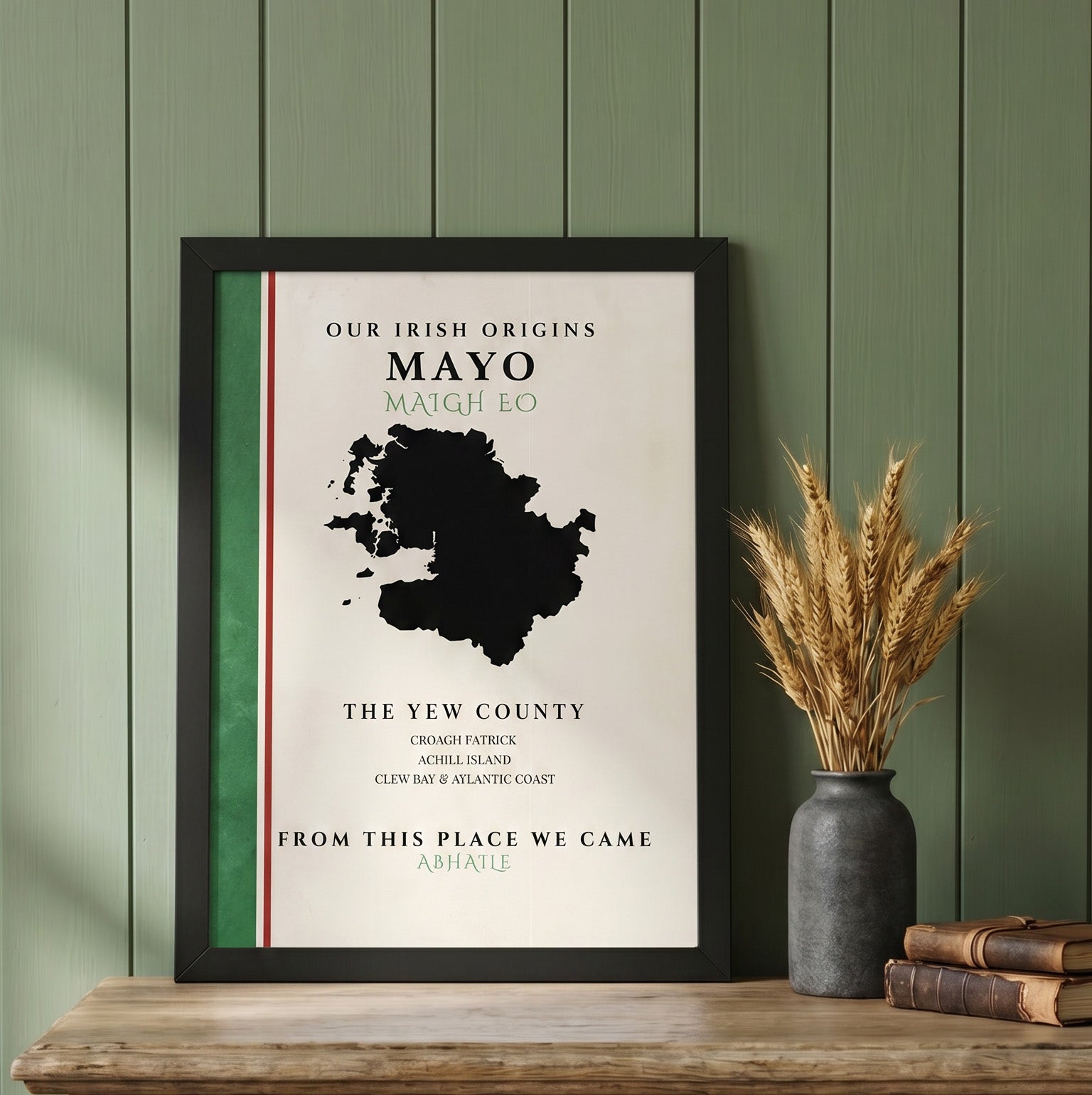 Mayo County Colors Print (The Yew County)