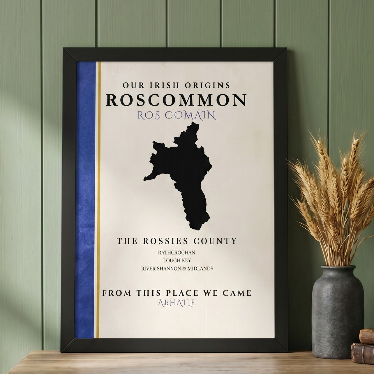 Roscommon County Colors Print (The Rossies)