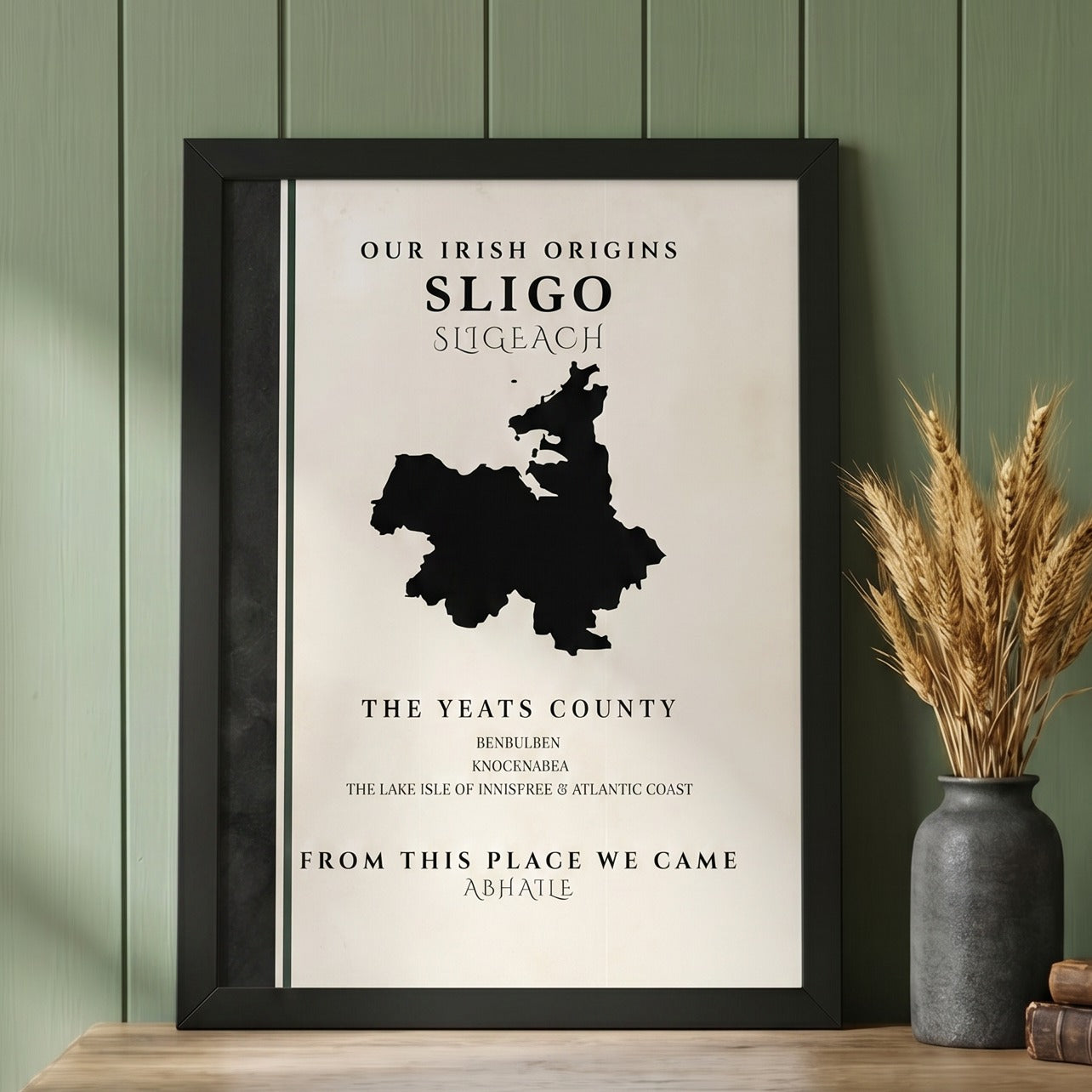 Sligo County Colors Print (Yeats Country)