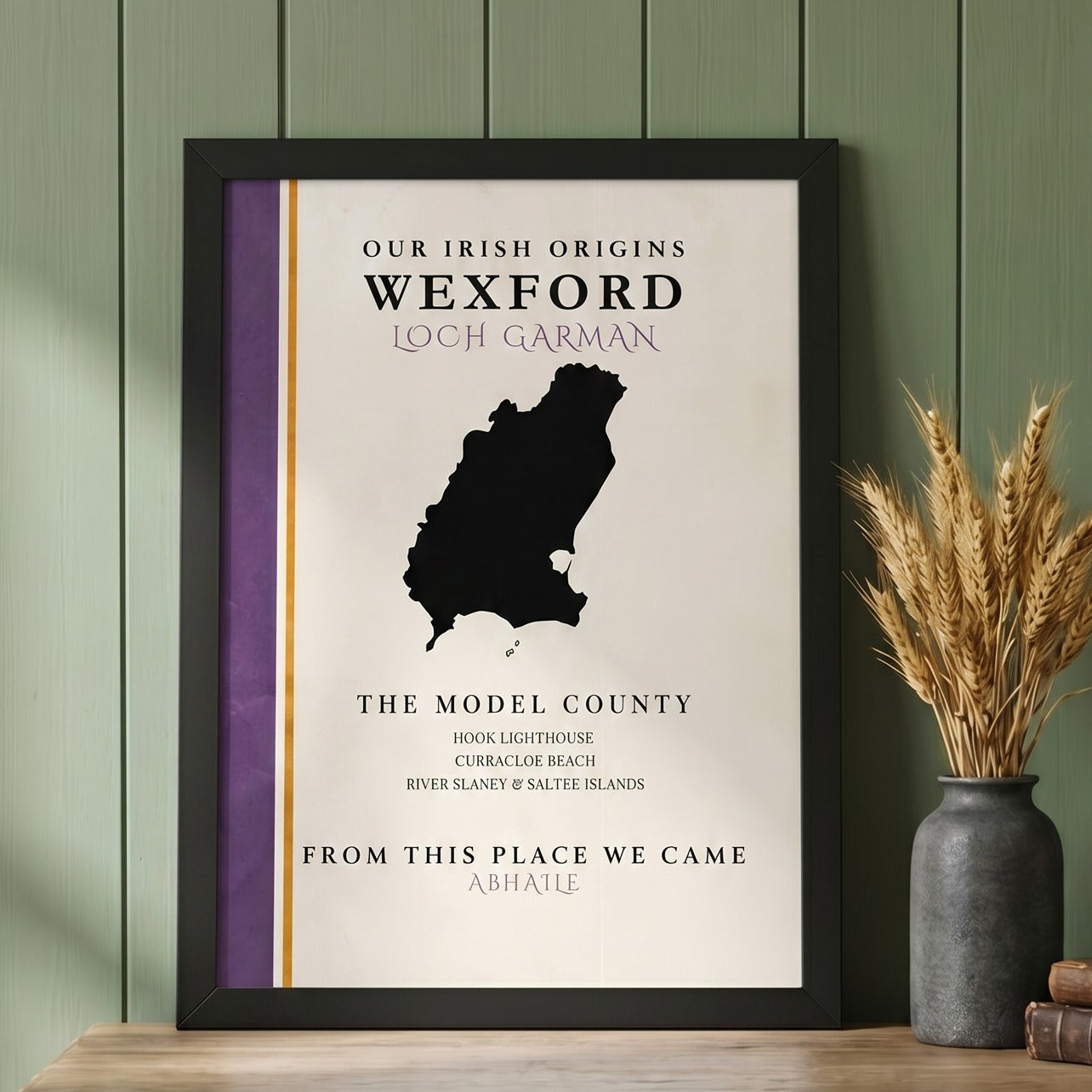 Wexford County Colors Print (The Model County)