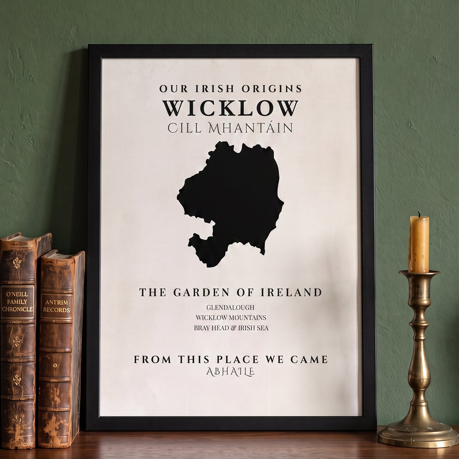 Wicklow Original Print – The Garden of Ireland | Framed or Unframed Irish Wall Art