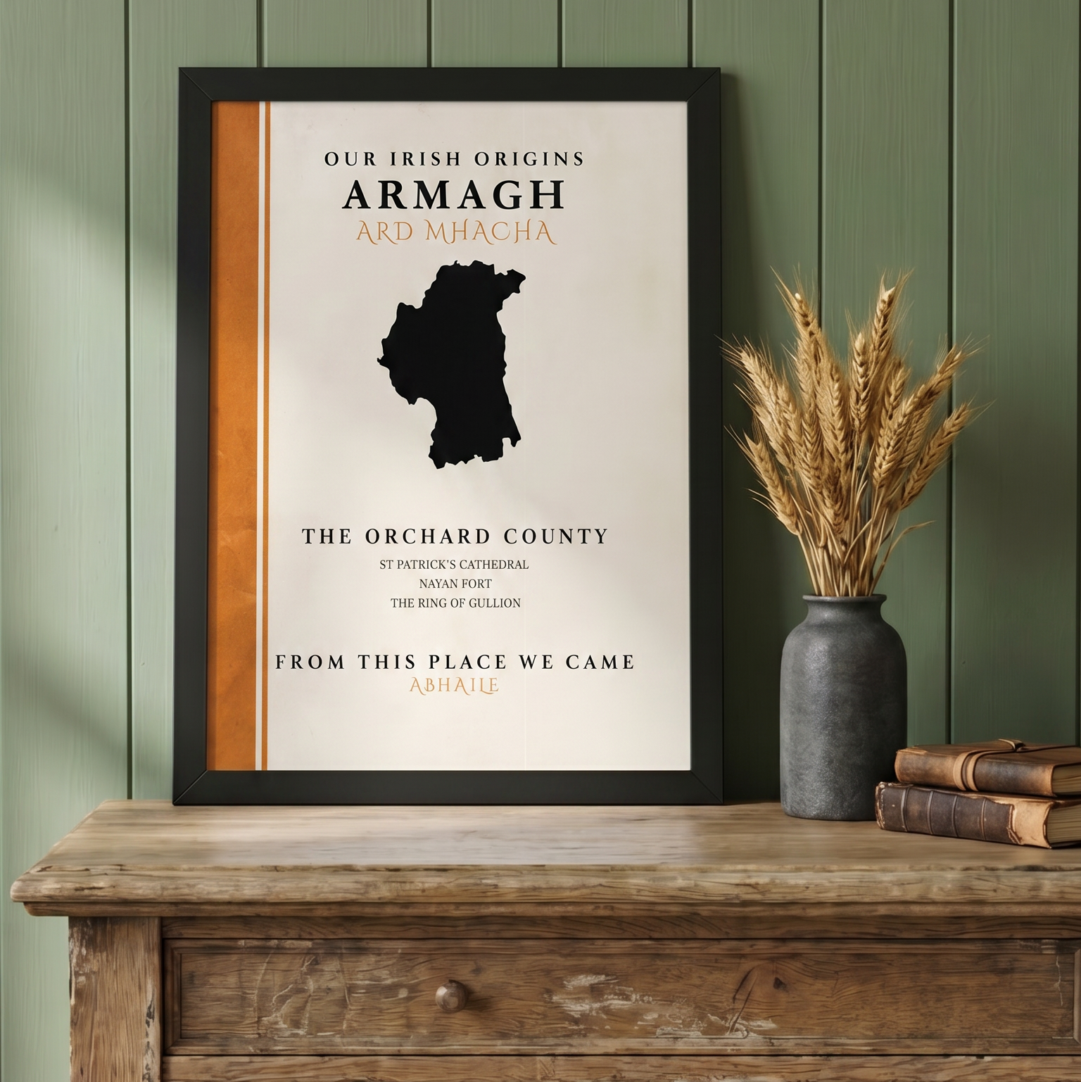 Armagh County Colors Print - The Orchard County