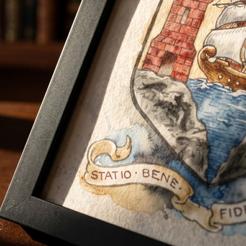 Cork Ireland Crest Print
