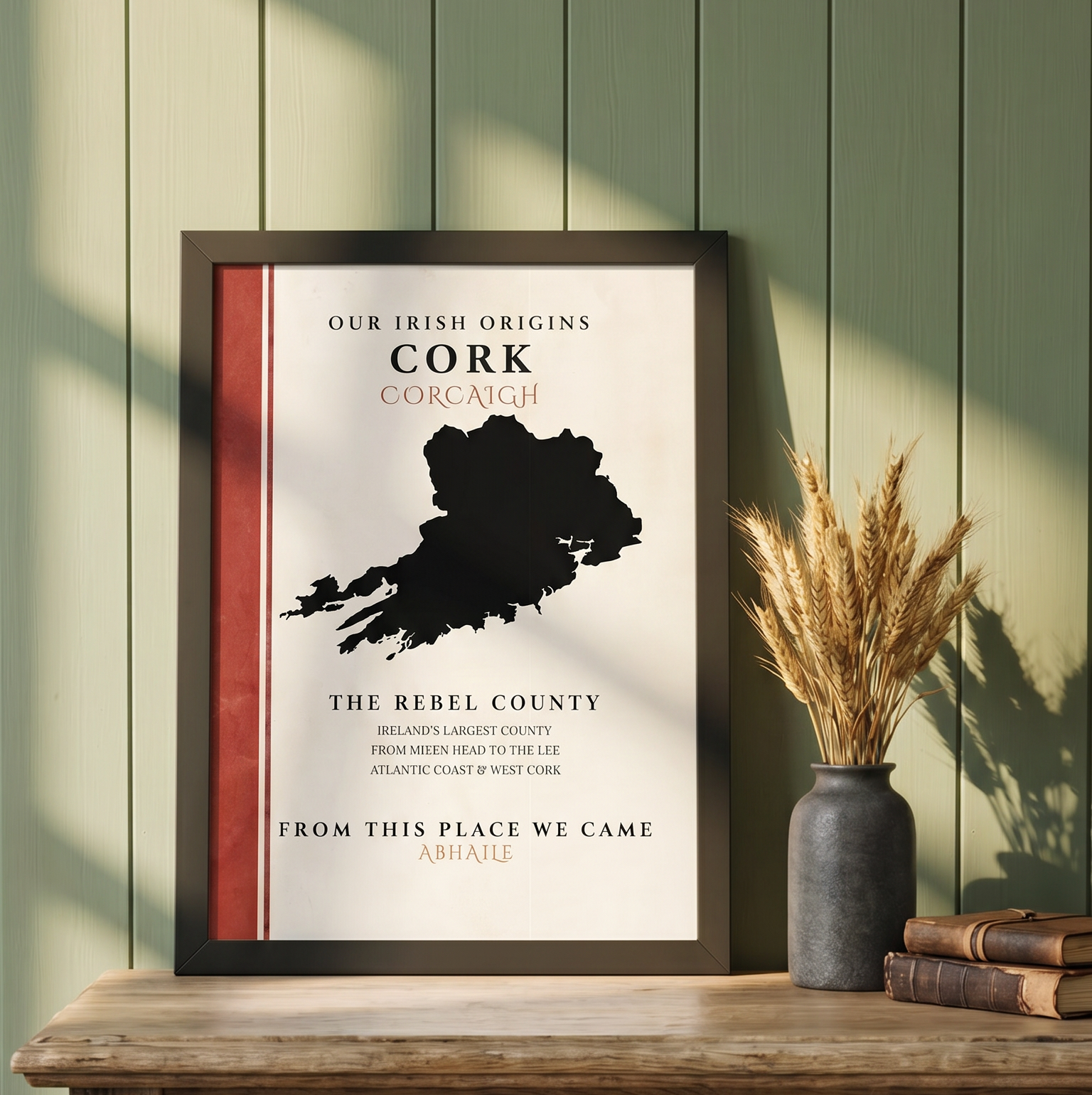 Cork County Colors Print (The Rebel County)