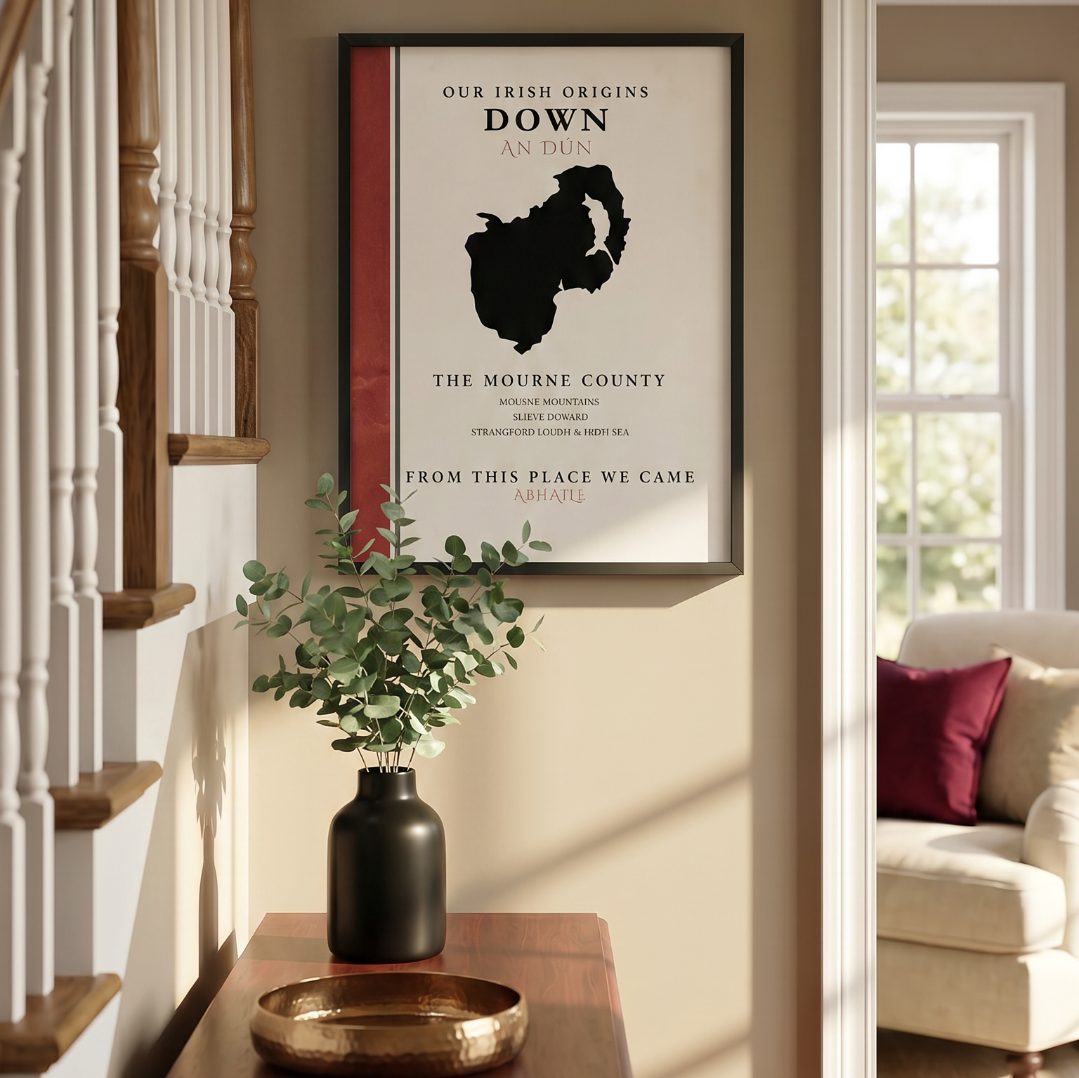 Down County Colors Print (The Mourne County)
