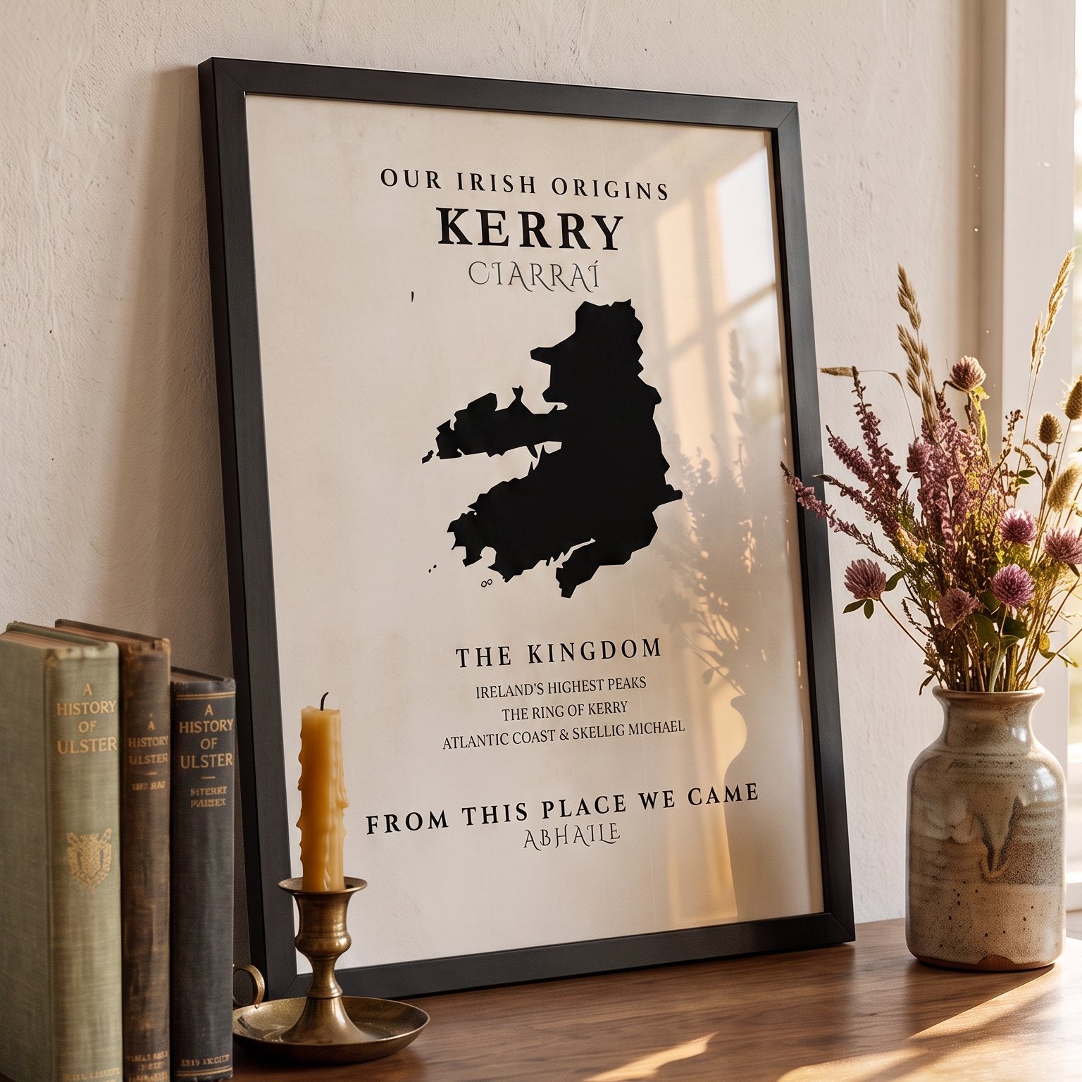 Kerry Original Print – The Kingdom | Framed or Unframed Irish Wall Art
