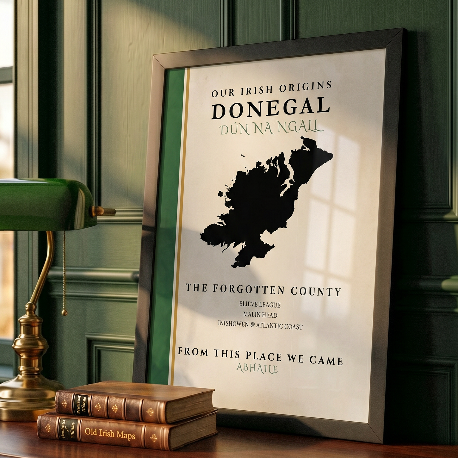 Donegal County Colors Print (The Forgotten County)