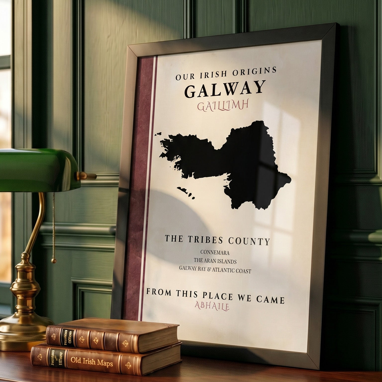 Galway County Colors Print (The Tribes County)