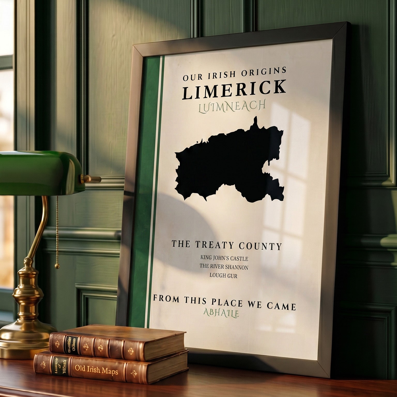 Limerick Origins County Colors Print (The Treaty County)