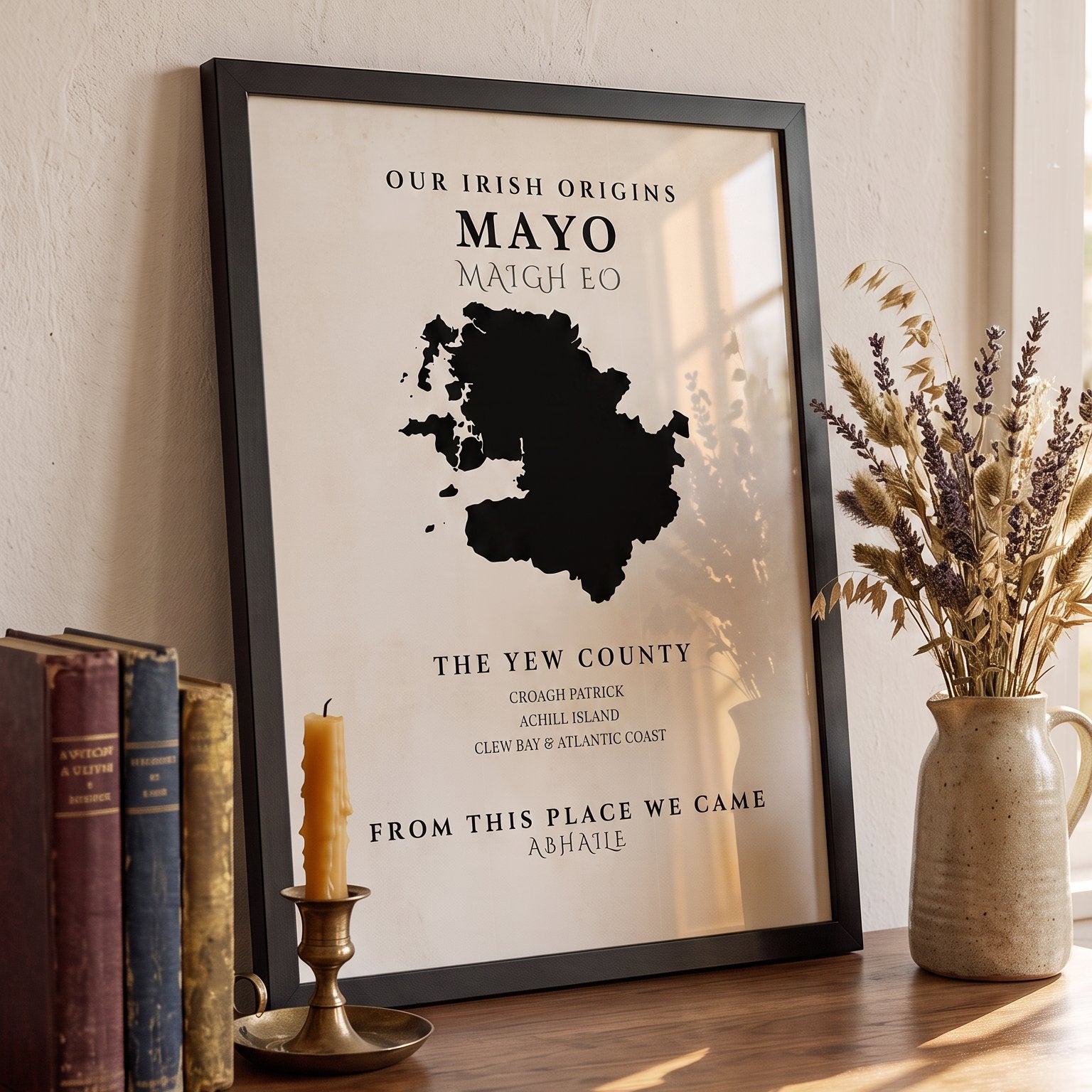 Mayo Original Print – The Yew County | Framed or Unframed Irish Wall Art