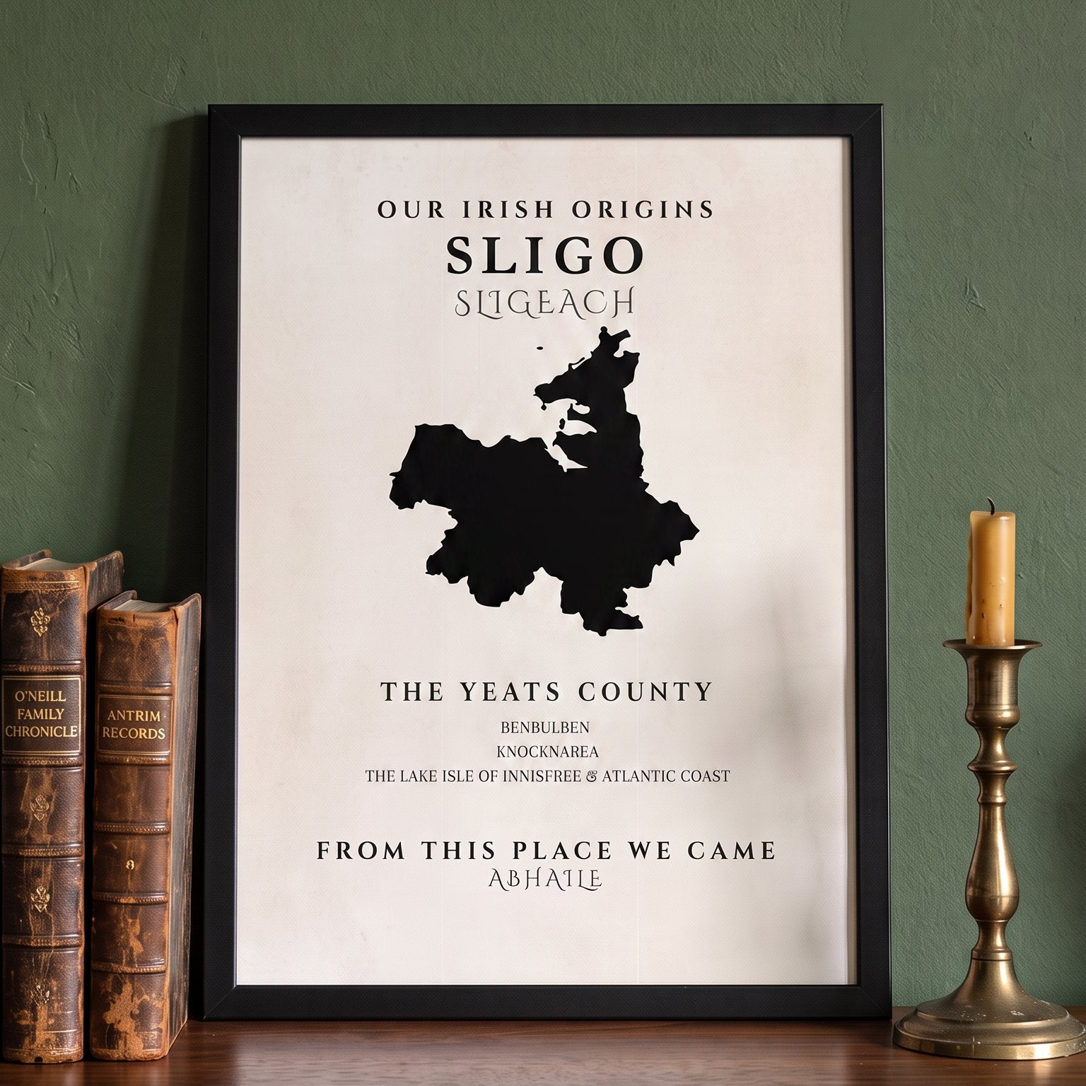 Sligo Original Print – Yeats Country | Framed or Unframed Irish Wall Art