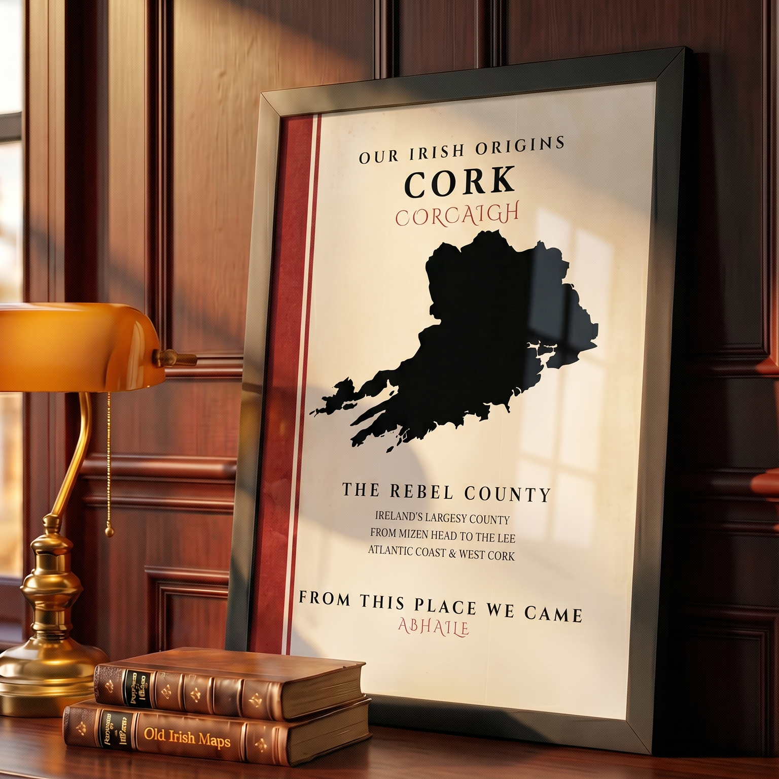 Cork County Colors Print (The Rebel County)