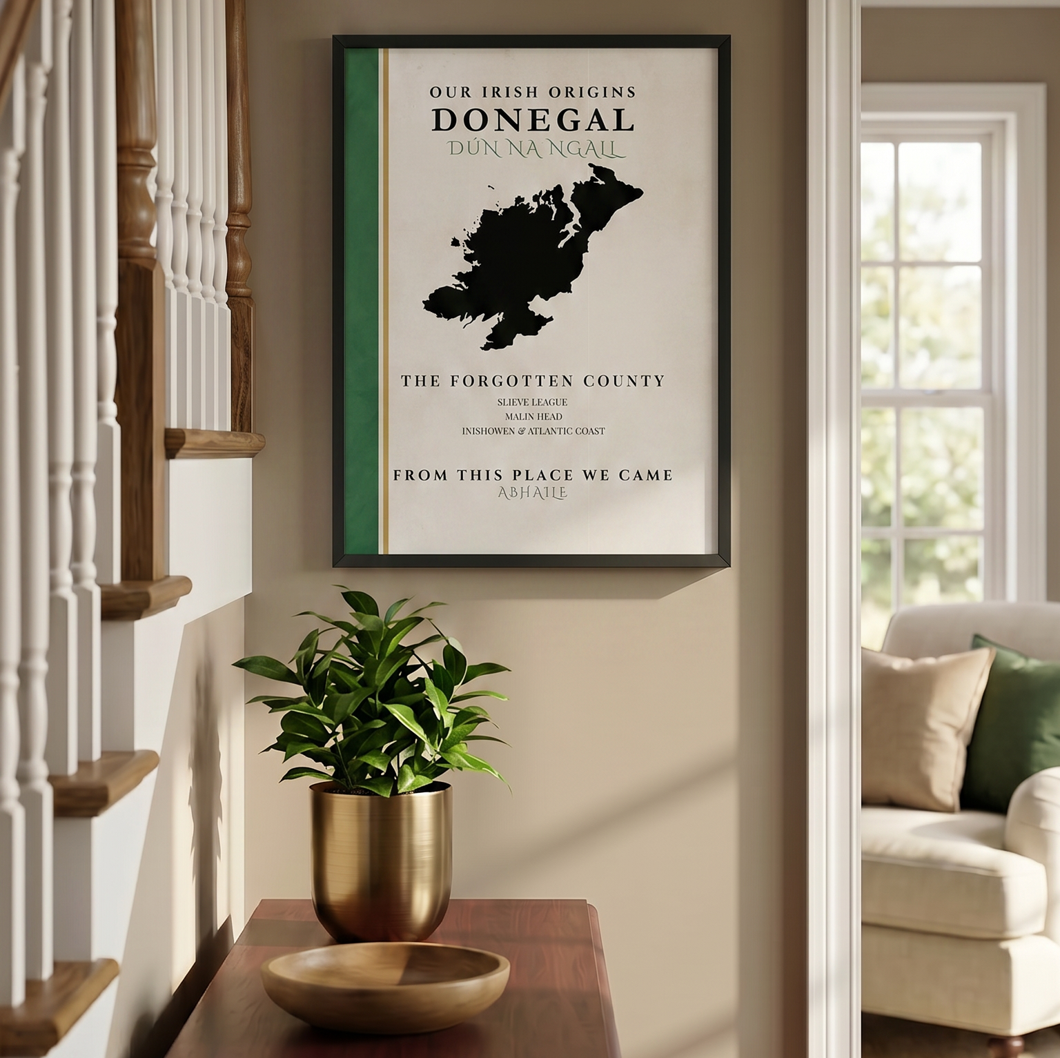 Donegal County Colors Print (The Forgotten County)