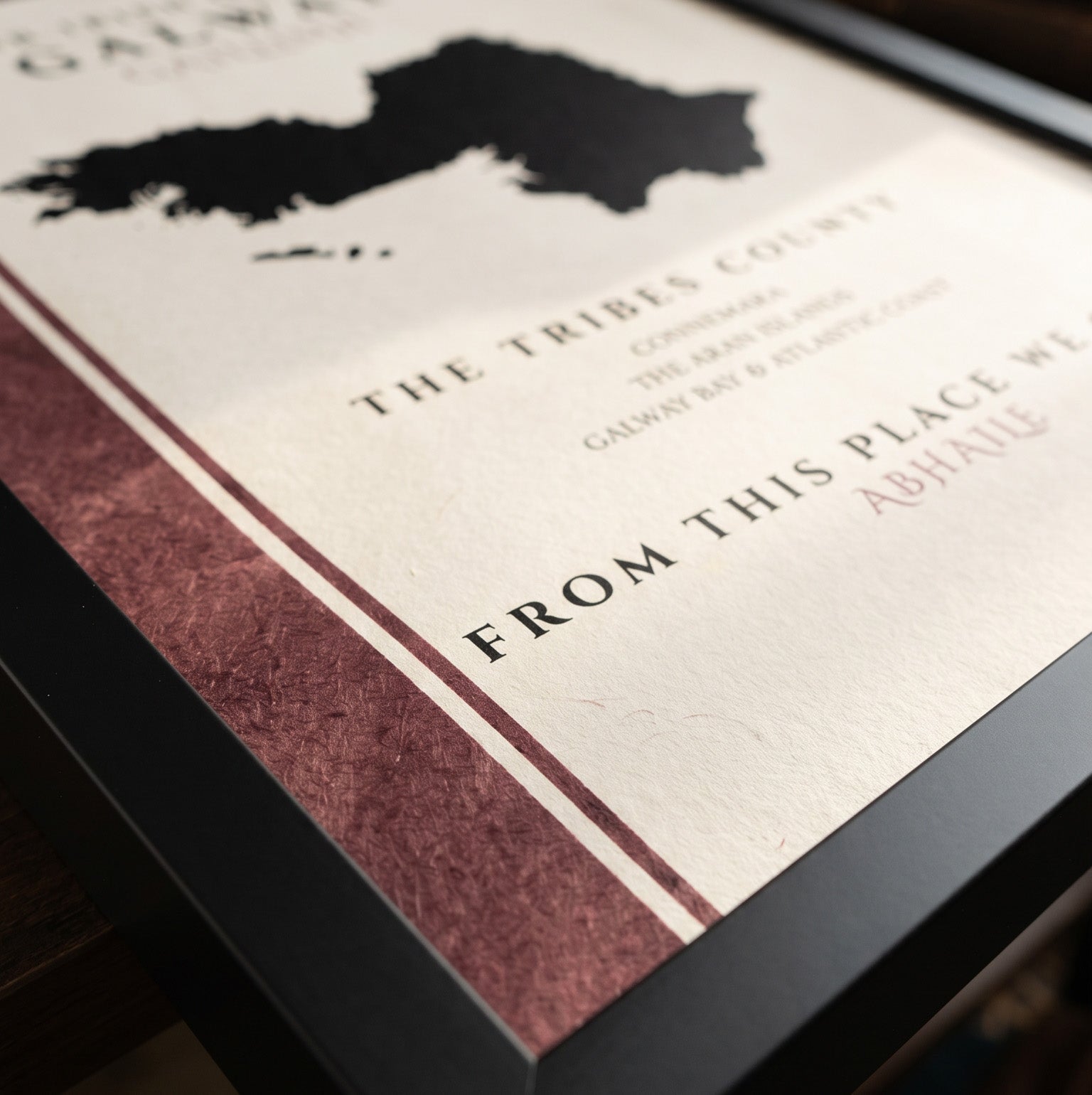 Galway County Colors Print (The Tribes County)