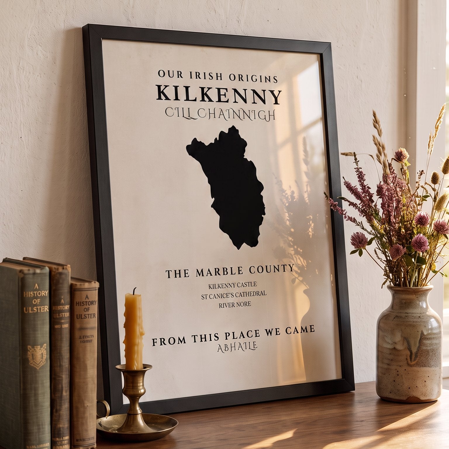 Kilkenny Original Print – The Marble County | Framed or Unframed Irish Wall Art