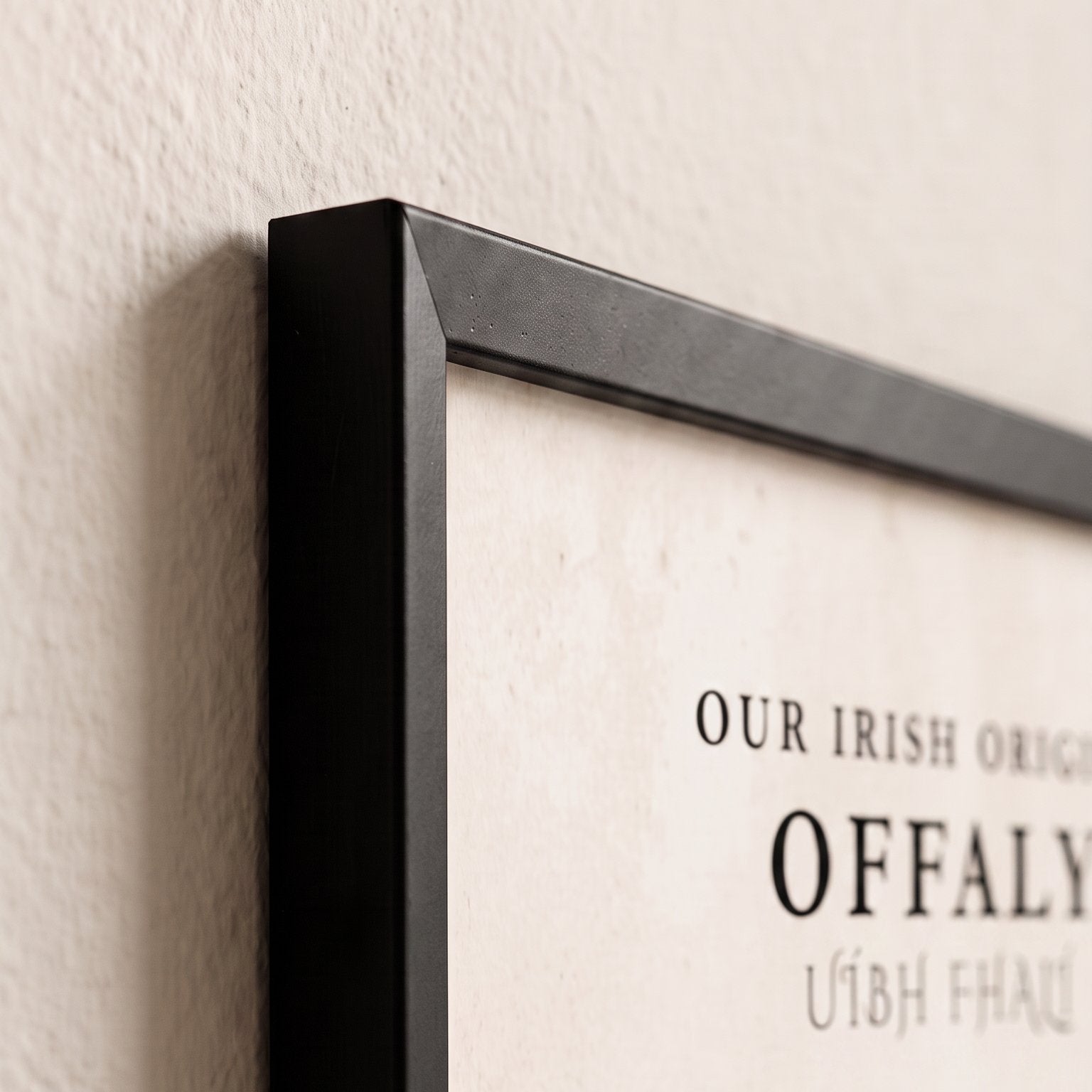 Offaly Original Print – The Faithful County | Framed or Unframed Irish Wall Art