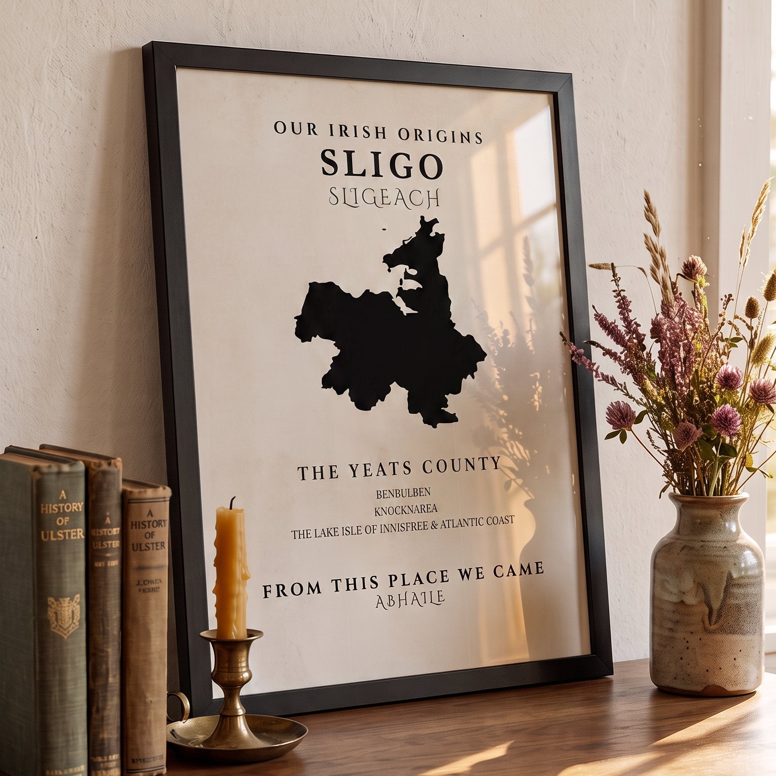 Sligo Original Print – Yeats Country | Framed or Unframed Irish Wall Art