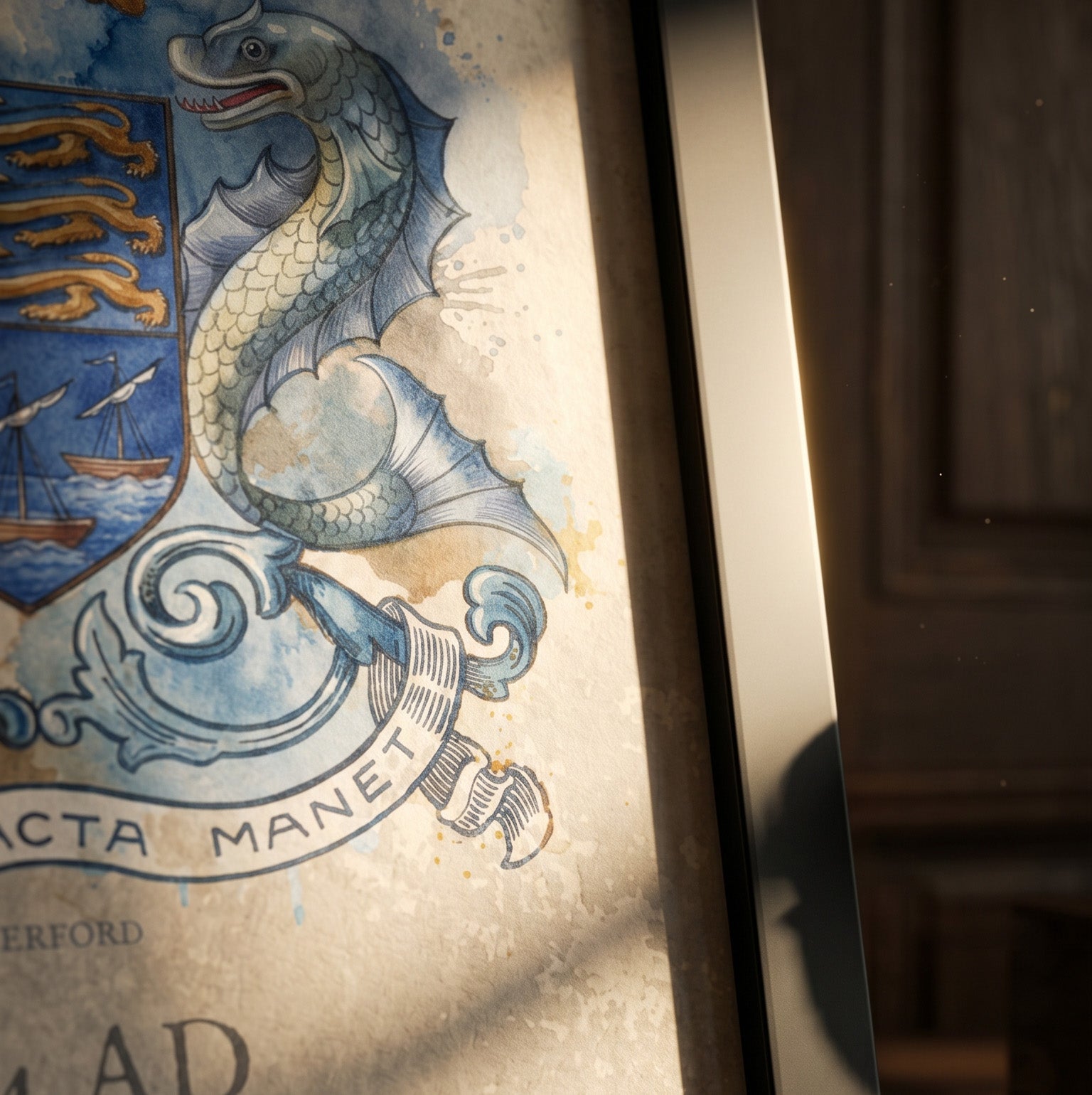 Waterford Ireland Crest Print