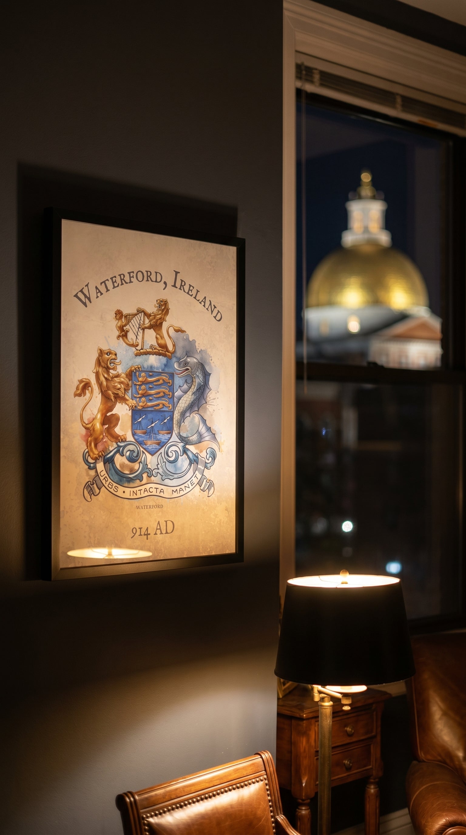 Waterford Ireland Crest Print