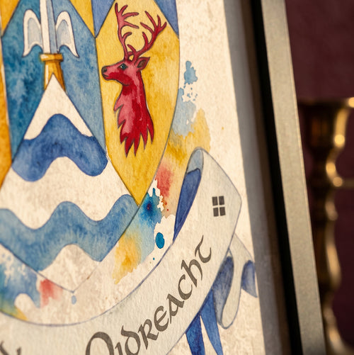 Clare Ireland Crest Print