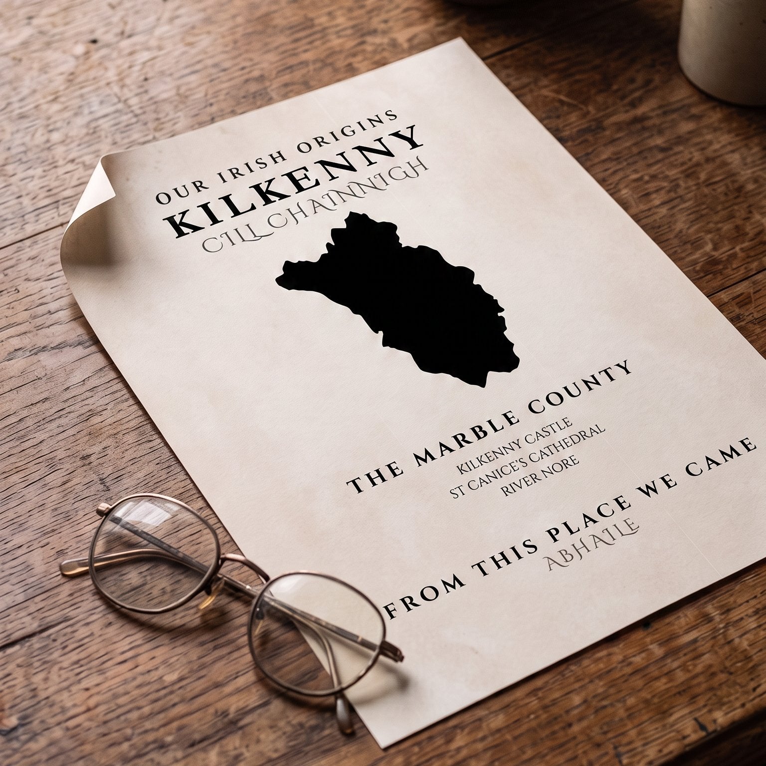 Kilkenny Original Print – The Marble County | Framed or Unframed Irish Wall Art