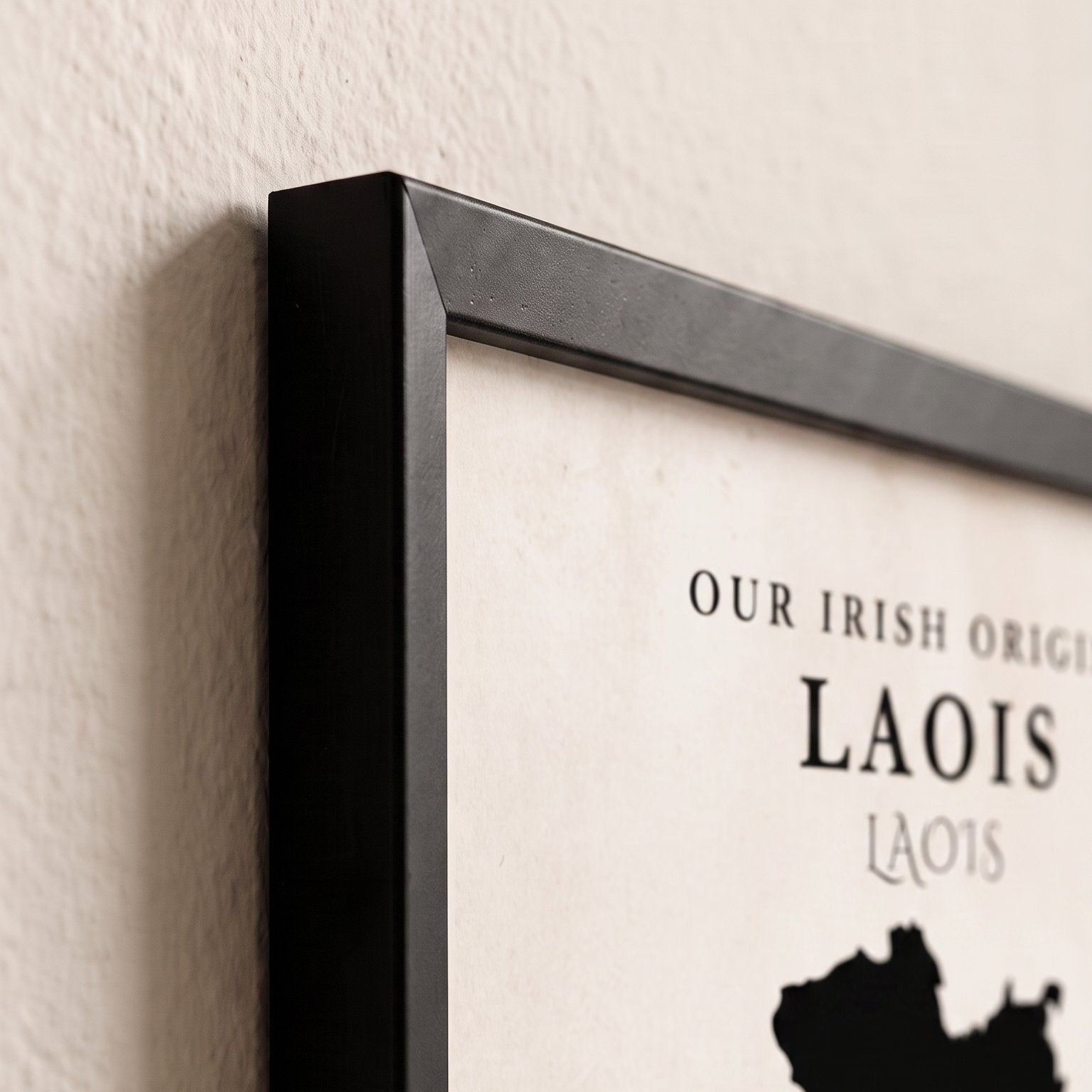 Laois Original Print – The O’Moore County | Framed or Unframed Irish Wall Art