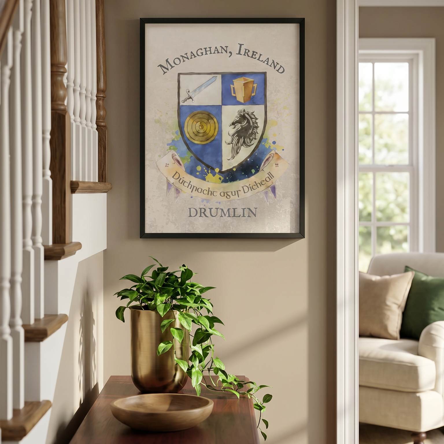Monaghan Ireland County Crest