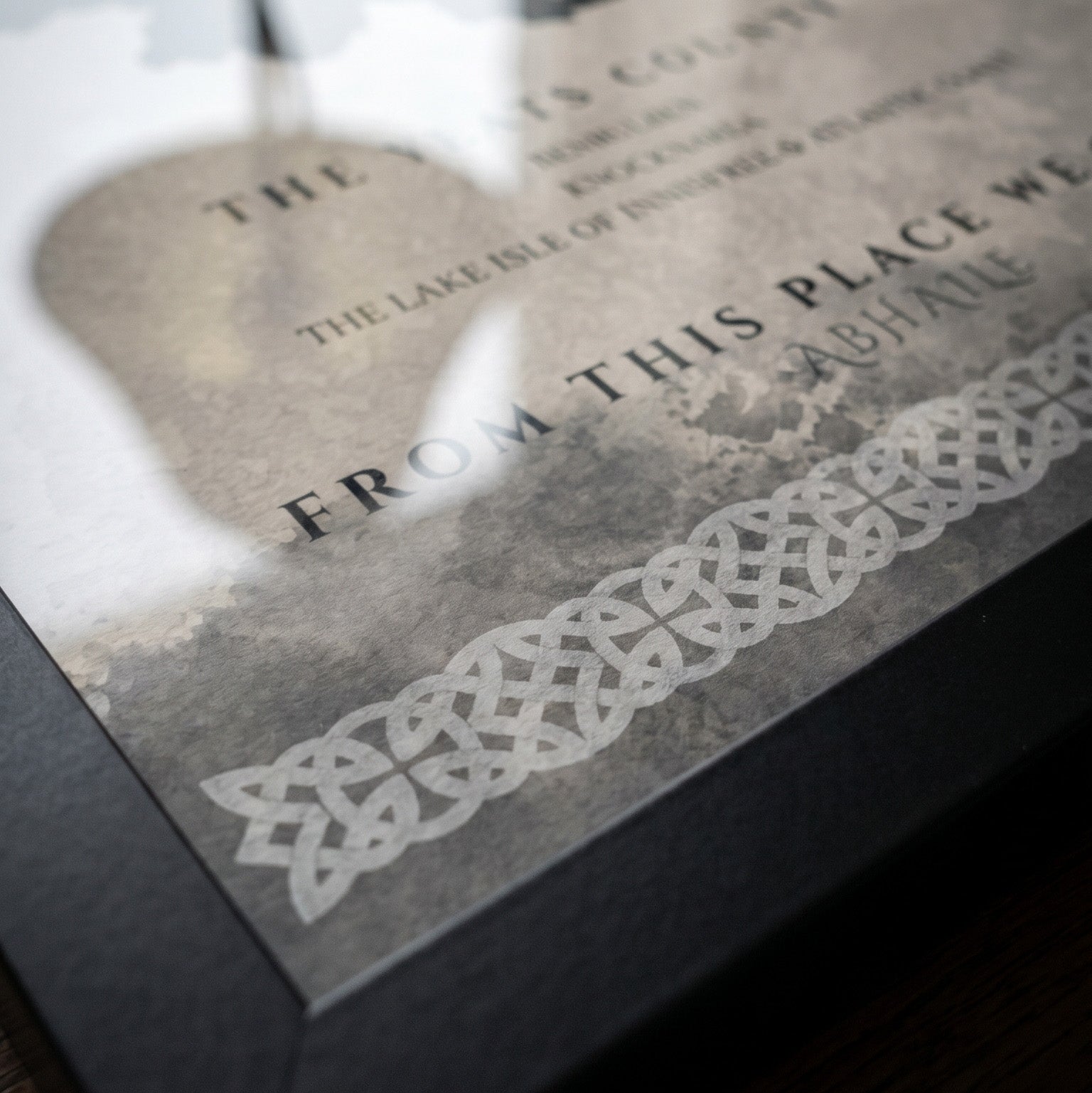 Sligo Origins Celtic Motif Print (Yeat's Country)