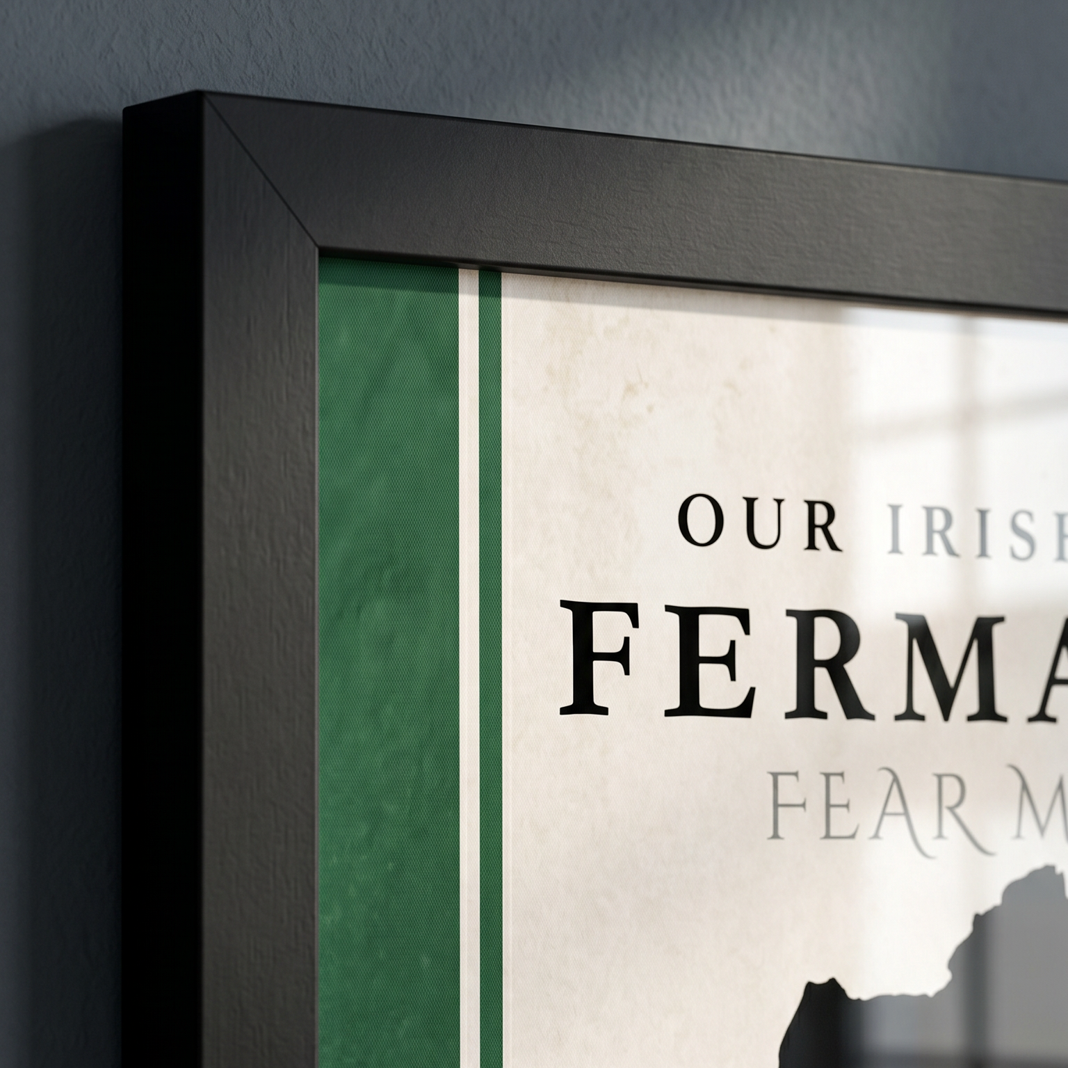 Fermanagh County Colors Print  (The Lake County)