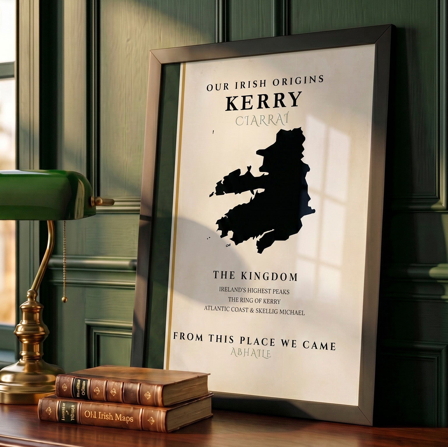 Kerry County Colors Print  (The Kingdom)