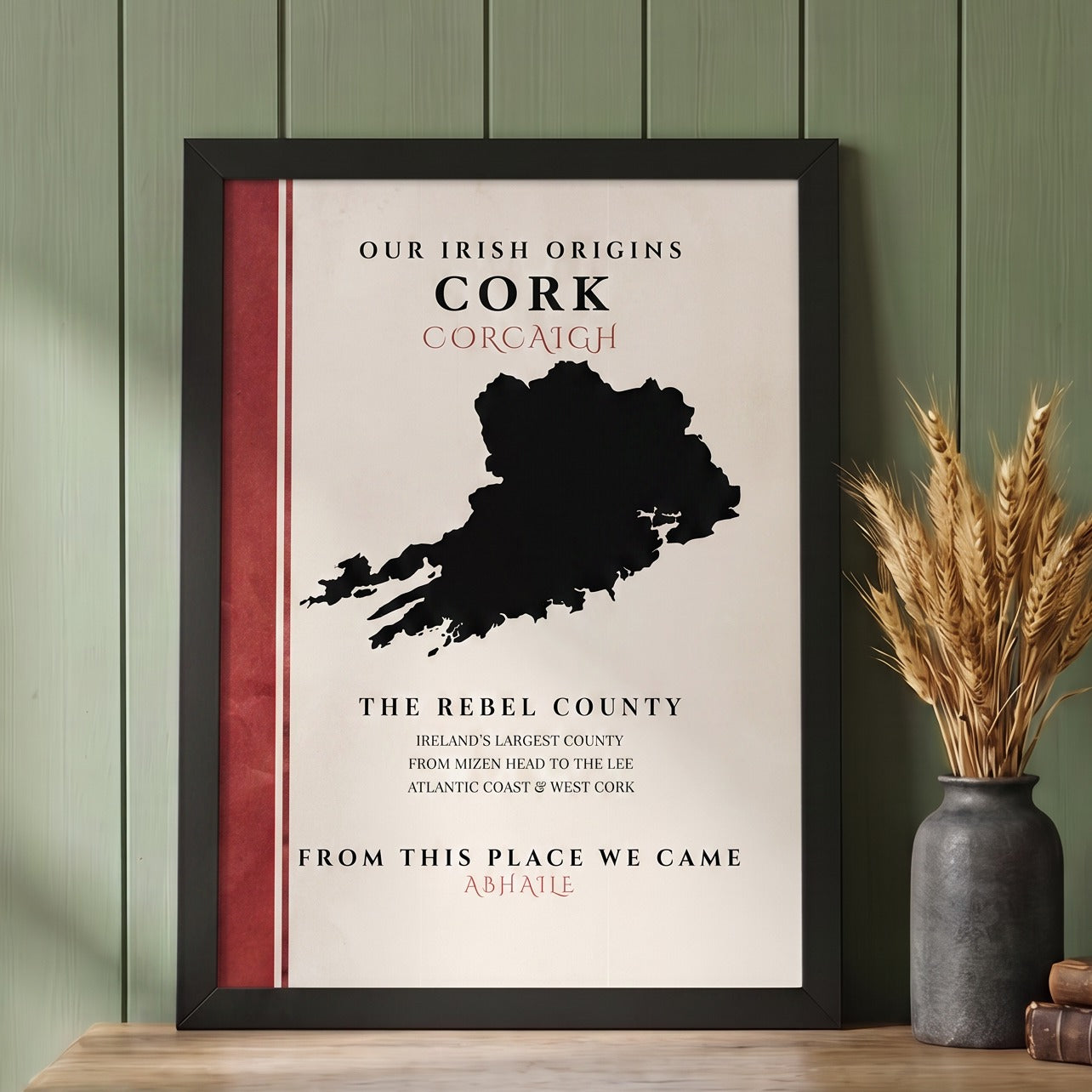 Cork County Colors Print (The Rebel County)