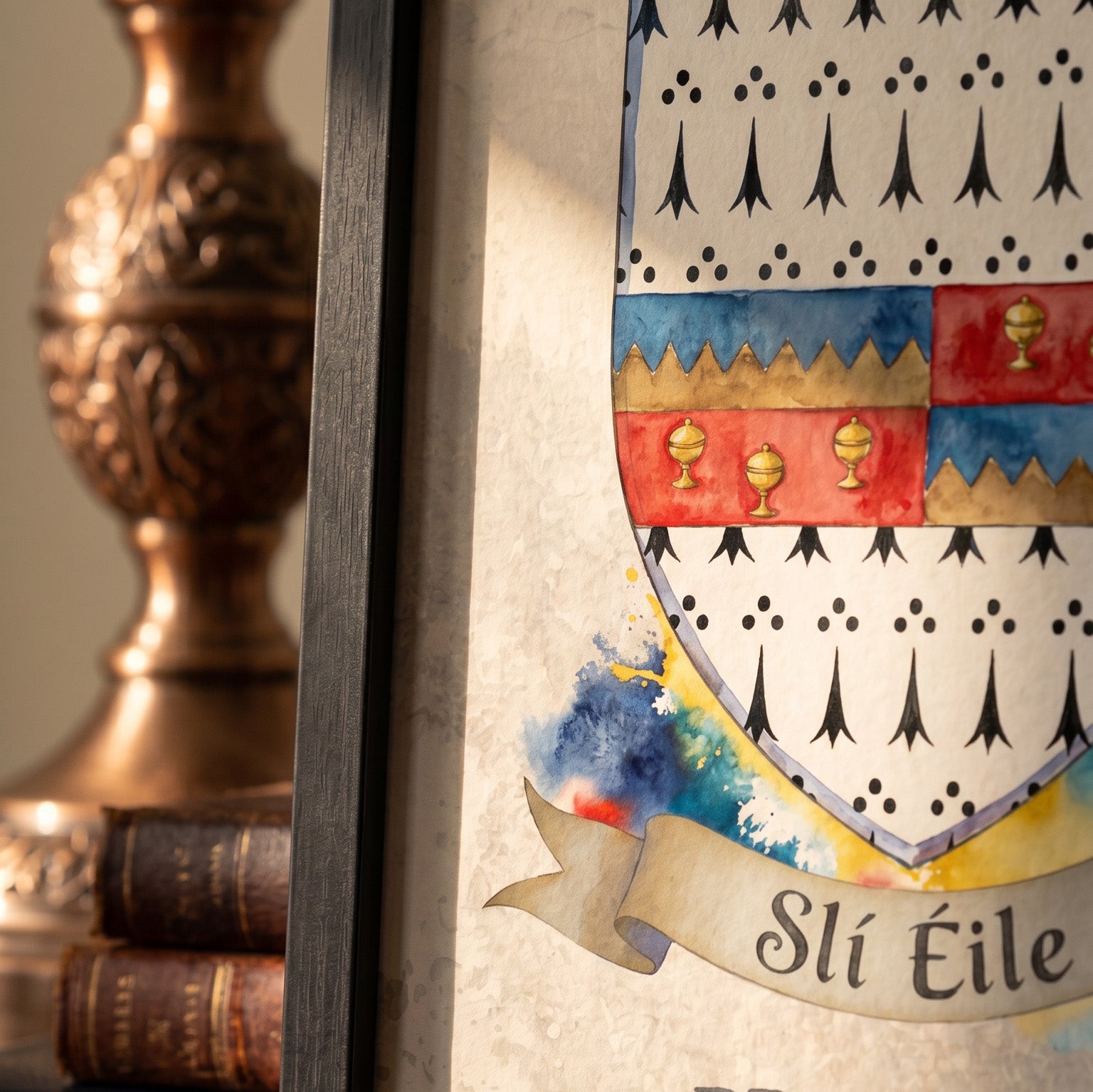 Tipperary Ireland Crest Print