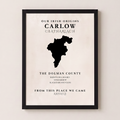 Carlow Original Print – The Dolmen County | Framed or Unframed Irish Wall Art