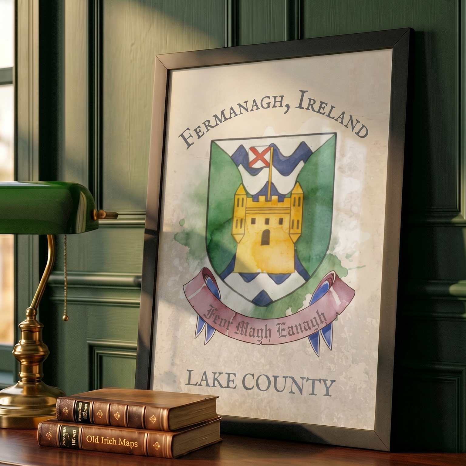 Fermanagh Ireland County Crest