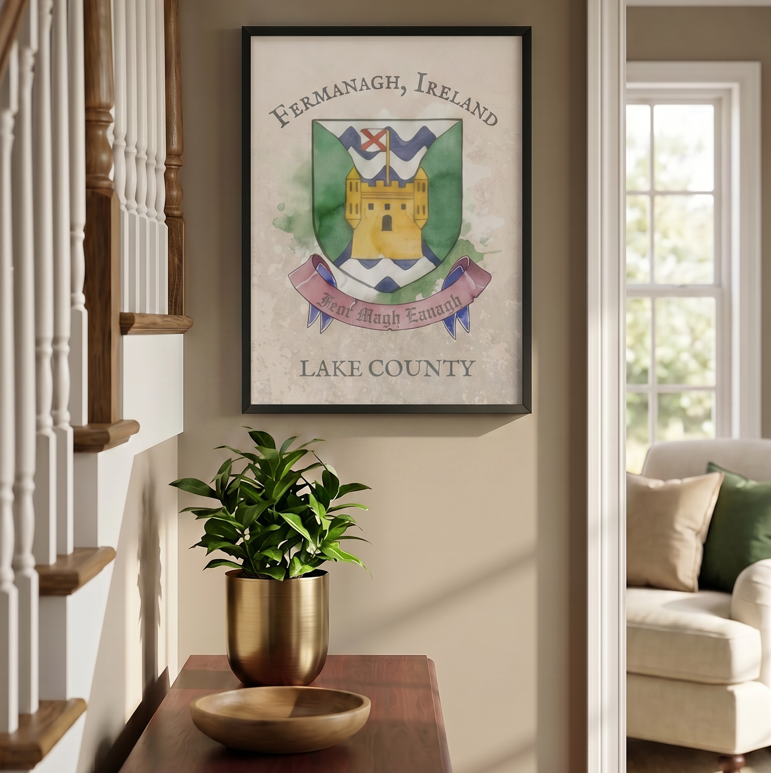 Fermanagh Ireland County Crest