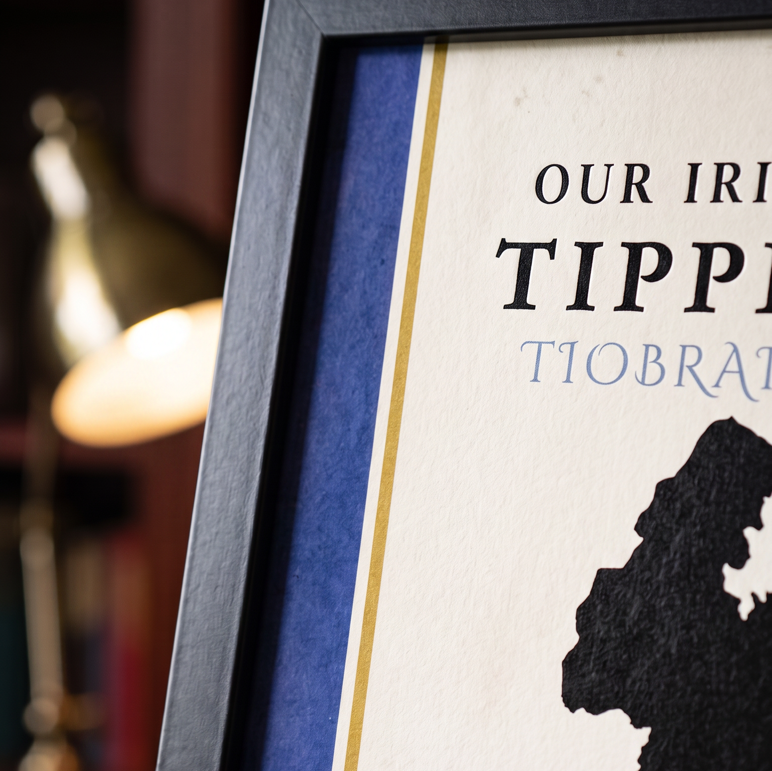 Tipperary County Colors Print (The Premier County)