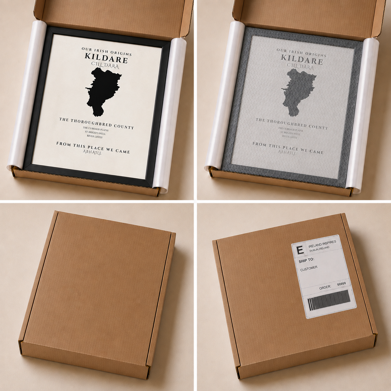 Kildare Original Print – The Thoroughbred County | Framed or Unframed Irish Wall Art